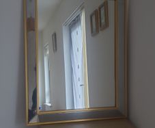 Retro Renato Zevi 1960s large wall Mirror - priced to sell