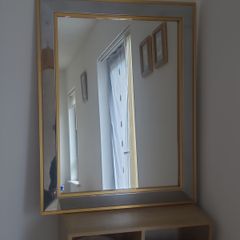 Retro Renato Zevi 1960s large wall Mirror - priced to sell