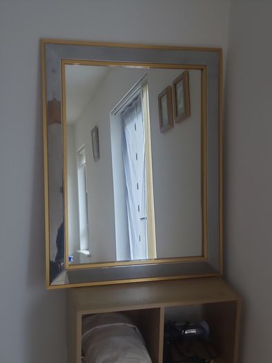 Retro Renato Zevi 1960s large wall Mirror - priced to sell