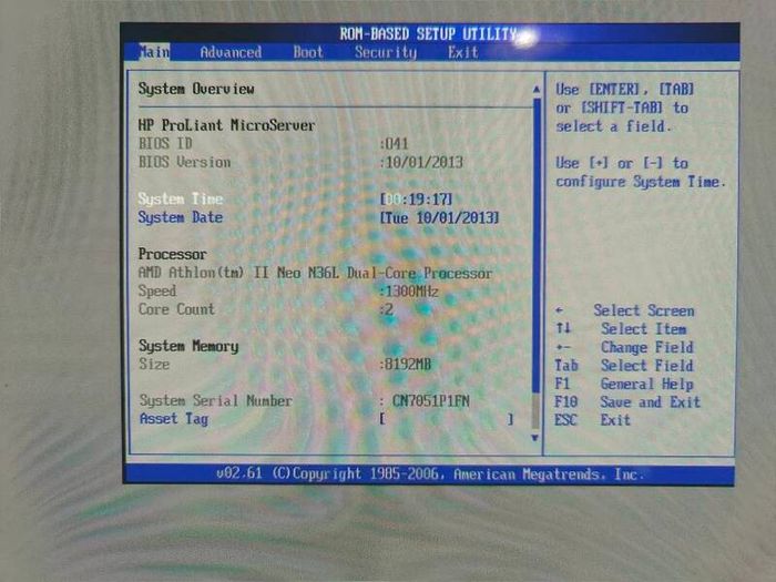 HP ProLiant MicroServer N36L