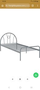Nova single metal framed beds