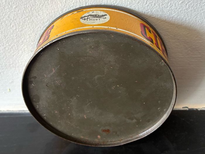 Vintage French Wax Polish Tin