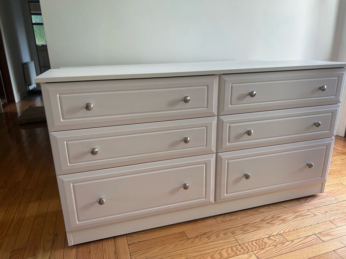 two chest of drawers