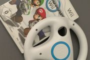 Mario Kart Nintendo Wii With Wheel