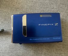 Fuji Finepix digital camera blue fujifilm