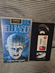 Vintage Horror & Cult VHS Movie Bundle - Tested & Mould Free (PAL) Hellraiser,One Flew Over The Cukoos Nest,Exorcist 2:The Heretic