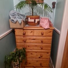 Pine chest of drawers