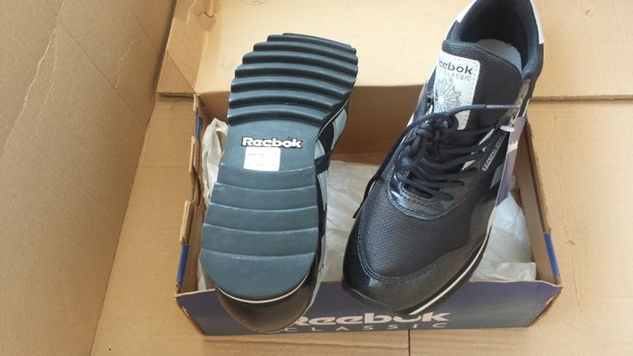 Reebok Classic CL Attitude+ Women Size-UK-3.5/EUR-36 1-59845 Black/Sheer Grey Limited Edition-2001