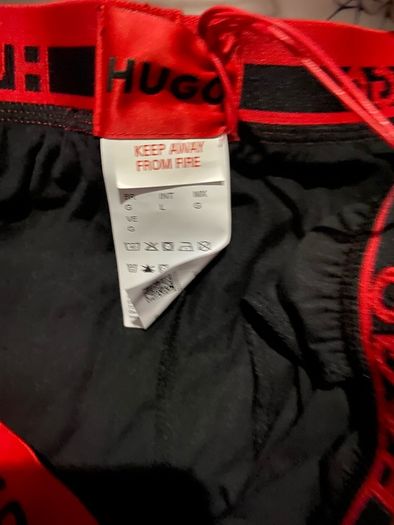 hugo boss shorts with two pockets stretch cotton size large new with tag