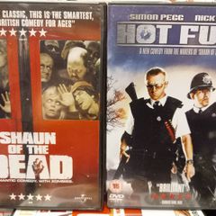 Shaun Of The Dead & Hot Fuzz Dvd Bundle Simon Pegg Comedy