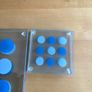 Glass Placemats and Coasters. 4 people Image 4