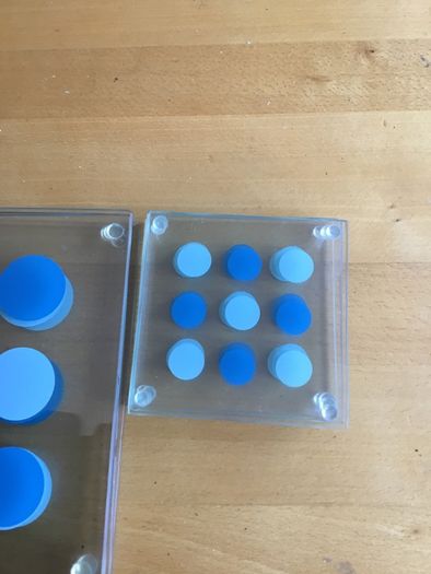 Glass Placemats and Coasters. 4 people