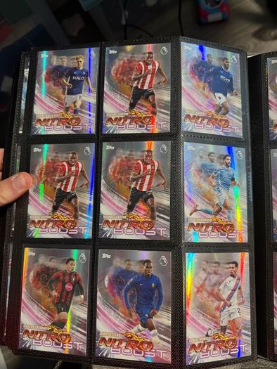 football cards + binders (offers Welcome )