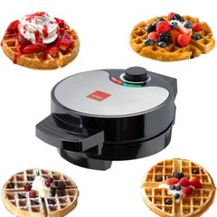 American Waffle Maker Iron Machine 700W I Electric I Stainless Steel Mould I Non-Stick Coating I Recipes I Deep Cooking Plates I Adjustable Temperature Control