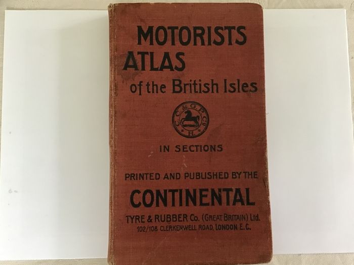 1914 Motoring Atlas of the British Isles