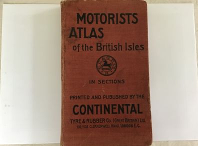 1914 Motoring Atlas of the British Isles