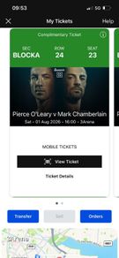 boxing tickets