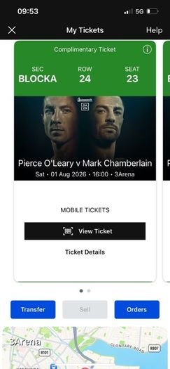 boxing tickets