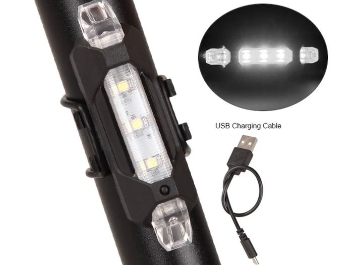 BRAND NEW Bicycle Light Waterproof Rear Tail Light LED USB Rechargeable Mountain Bike Cycling Light Taillamp Safety Warning Light TSLM2 / accessories