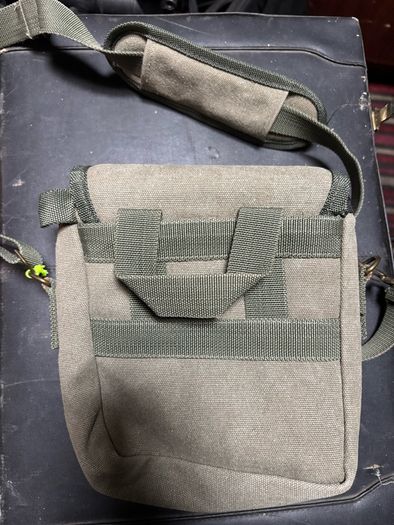 small canvas camera / acessaries   bag