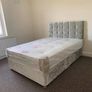 King size Divan Bed and Mattress Image 5