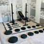 Adjustable Rack Bench Weights Barbell Dumbbells Image 2