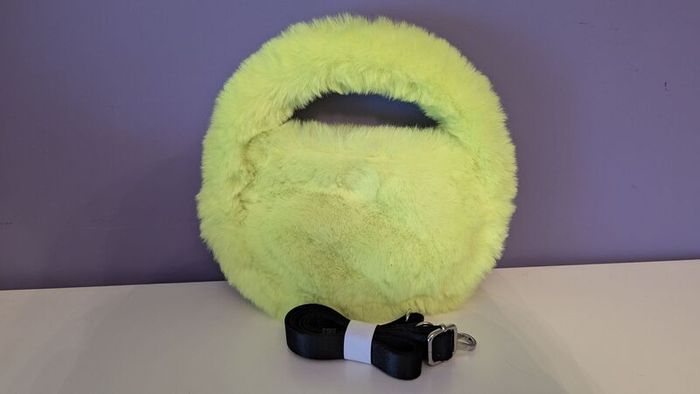 Neon furry Parfois handbag