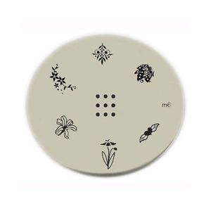 5 nail stamping plates lot - Used