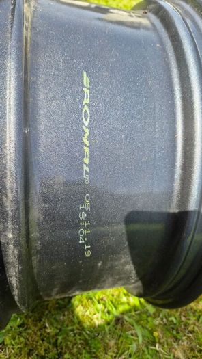 Audi A4 Gloss silver alloy rims