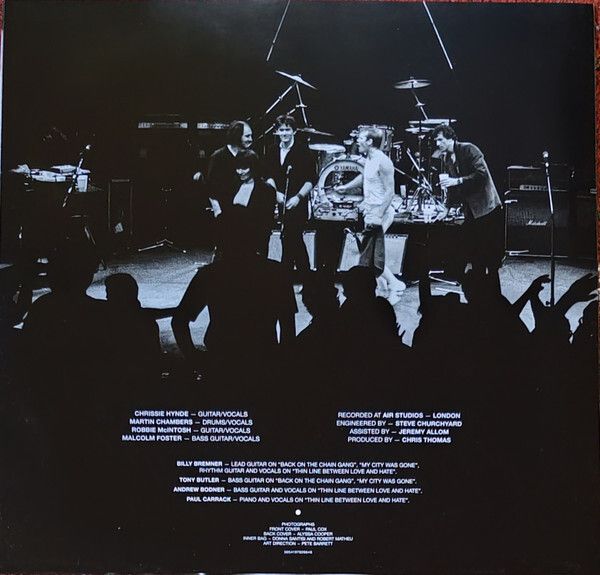 The Pretenders   Learning To Crawl Limited Edition Clear Vinyl