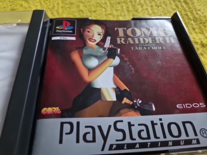 Tomb Raider 2 II PlayStation1 Ps1 PlayStation2 Ps2 games Original