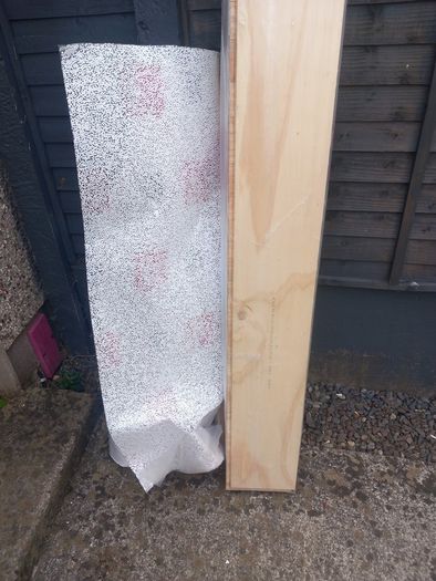 Oak Wood flooring 1 pack 2.88m2 with underlay