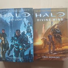 Halo Last Light & Divine Wind by Troy Denning (Science Fiction Paperbacks 2015)