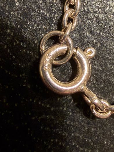silver necklace