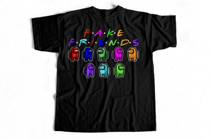 Fake Friends Among Us  Game T-Shirt