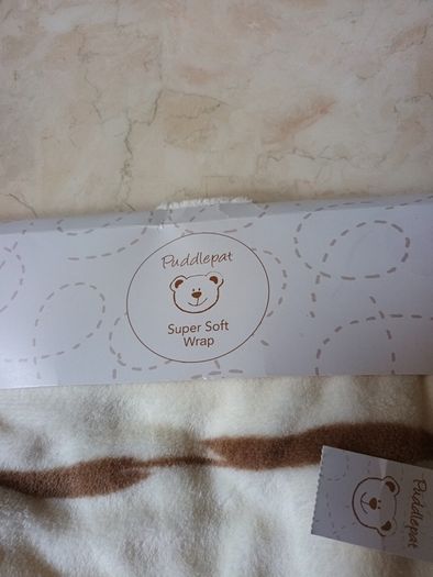 Puddlepat Super Soft Wrap X 2.  S. One Size.    B.N.W.T