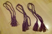 3 x Curtain tie backs