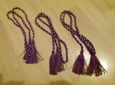 3 x Curtain tie backs