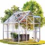 Aluminium Greenhouse Garden Green house Image 4