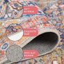 Large Vintage Runner Rugs Non-Slip 65x300cm Low Pile Non Shedding Carpet Image 2