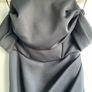 Miss Selfridge Petites strapless black dress size 8 Image 4