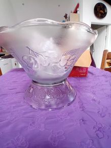 Vintage Punch Bowl Set