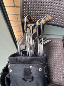 Set of golf clubs- Vintage Christy O'Connor RC10 by Fred Smyth