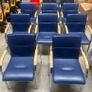 Office Chairs x 8 (Blue) Image 5