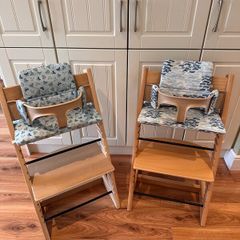 Tripp Trapp High chairs x 2 for sale - 280 each