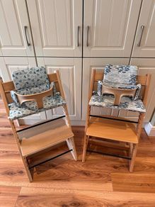 Tripp Trapp High chairs x 2 for sale - 280 each