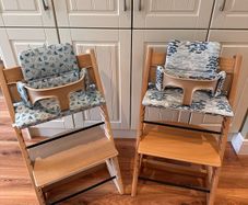 Tripp Trapp High chairs x 2 for sale - 280 each