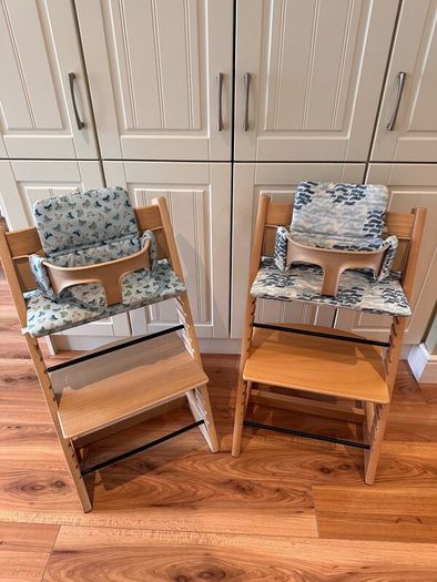 Tripp Trapp High chairs x 2 for sale - 280 each
