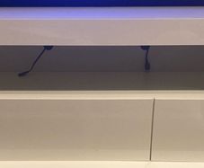Medium TV / Storage Unit (Gloss White)