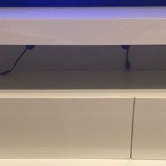 Medium TV / Storage Unit (Gloss White)
